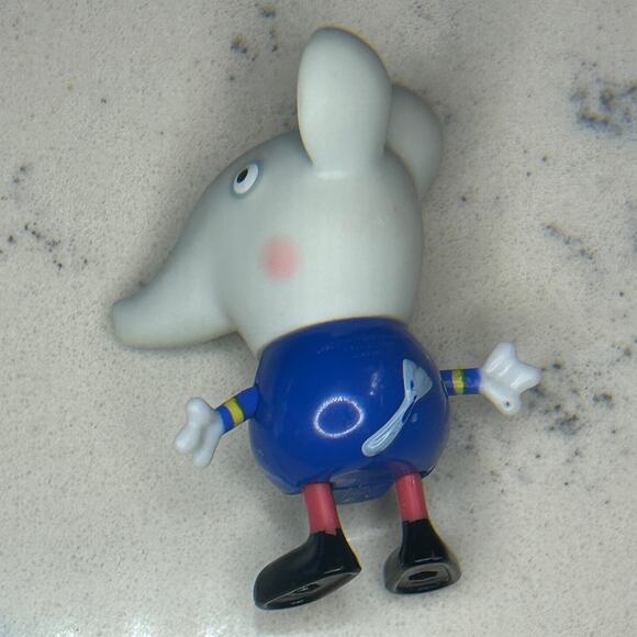Peppa Pig Royal Court - Edmond Elephant Blue Outfit Figure 2.5" Tall TOY - Picture 8 of 8